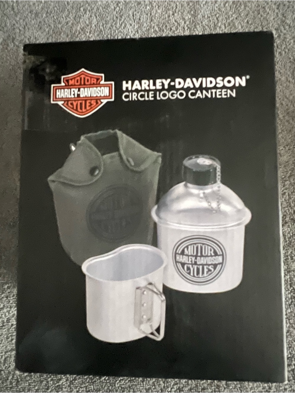 Harley-Davidson Canteen / Bowl Set , New with Tag